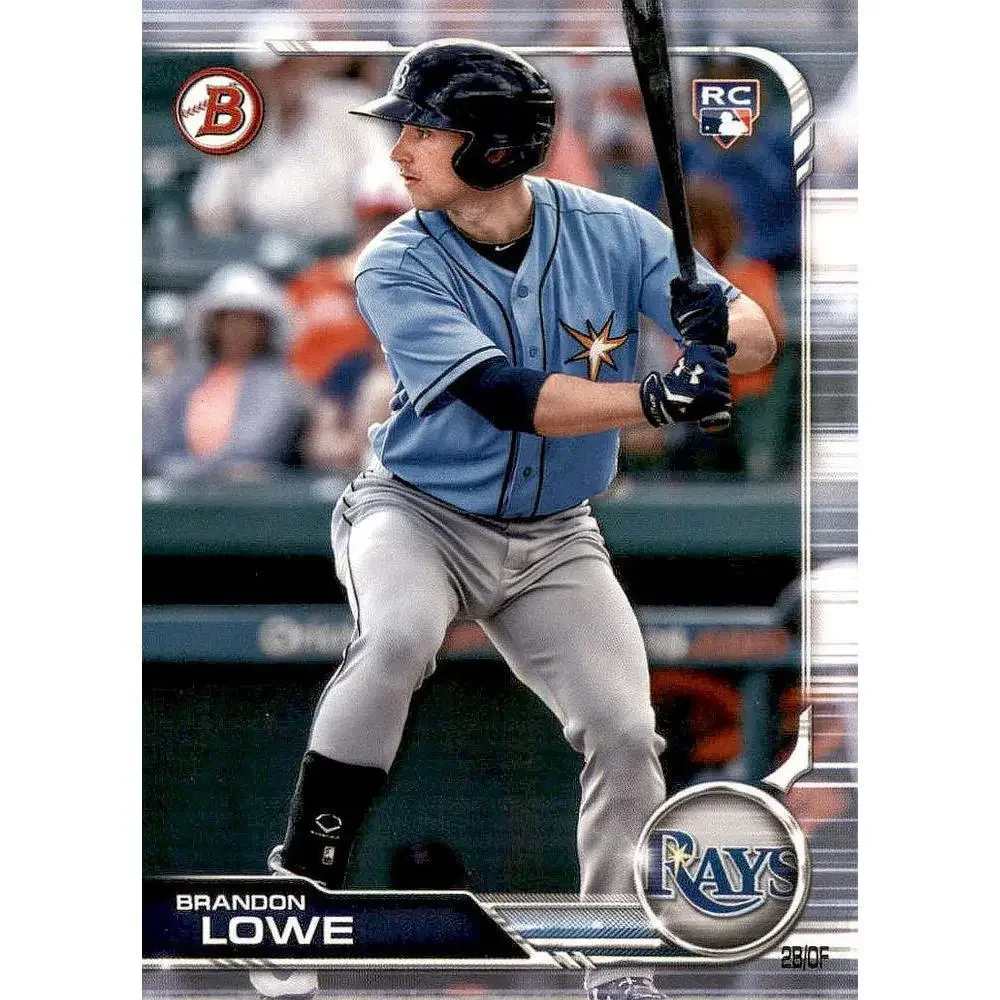 2019 Bowman Brandon Lowe RC #98 Tampa Bay Rays